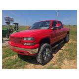 L15D- 2001 CHEVY SILVERADO (HAS REBUILT TITLE)