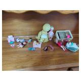 Assorted Dolls and Miniature Accessories