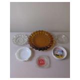 Glass and Ceramic Ashtrays