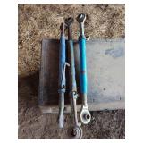 Three Tractor Adjustable top links