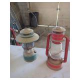 Two Assorted Lanterns including a Coleman