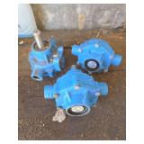 Three Hypro 7566C Hydraulic Pumps