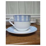 Tableware: Southampton Stoneware, Martha Stewart Everyday, and Corning Ware