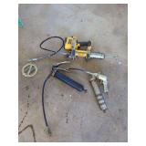 Grease Guns Including a DeWalt 20V Cordless