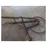 Wheel Hoe Cultivator with Wooden Handles