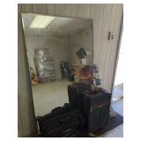 Suitcases, Mirror, and Hardware