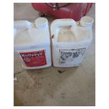 Two Bullseye Herbicide Containers