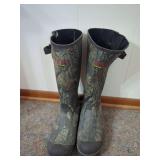 Cabela's Thinsulate Ultra 800 Camouflage Rubber Boots - Size 10