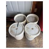 Buckets of Gravel Aggregate