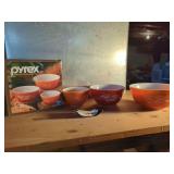 Pyrex Autumn Harvest Mixing Bowl Set