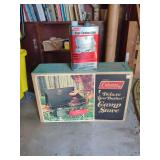 Coleman Deluxe Two Burner Camp Stove with Fuel