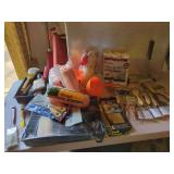 Painting Supplies Including Brushes, Rollers and Accessories