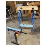 Workforce Portable Work Bench and Roller Stand