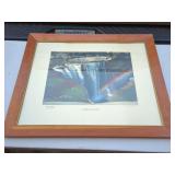 Framed 'The Cumberland Falls of Kentucky' Print