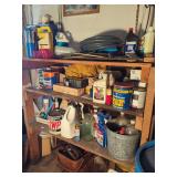 Automotive Fluids, Cleaners, and Storage Container Assortment