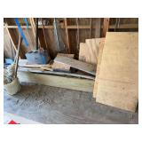 Wood and Concrete Material