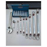 Kraeuter Tool Set with Box, Sockets, and Wrenches