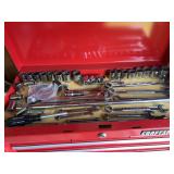 Craftsman Tool Set with Red Metal Case