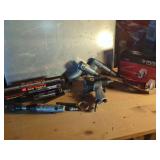 Napa, Husky Assorted Air Tools Including Impact Wrench, Needle Scaler, and Cut-Off Tool