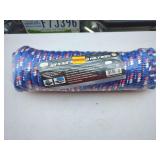 50' x 3/4' Diamond Braid Poly Rope