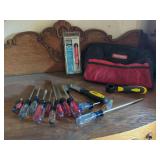 Craftsman Screwdriver Assortment with Voltage Tester and Tool Bag