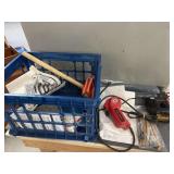 Tools Including DeWalt Charger, Troy-Bilt Edger