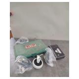 Marson HP-2 Riveter Kit, GE AM/FM Cassette Player and Casters