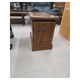Veneer Side Table Cabinet