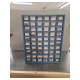 Cabinet with Assorted Wood Screws