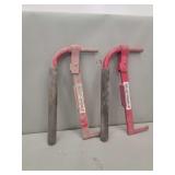 Pair of Versa-Lifter Retaining Wall Systems Tools