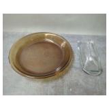 Glass Bakeware Items, Two Pieces