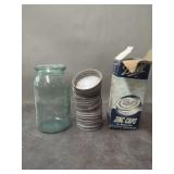 Ball Zinc Caps for Mason Jars with Jar