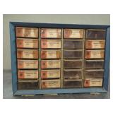 GE Transistor NPN/PNP Metal Drawer Storage Cabinet