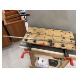 Adjustable Woodworking Clamping Table with Accessories