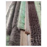 Assorted Lot of Concrete Brooms