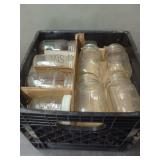 Mason Jars with Crate