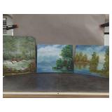 Fredrix Canvas Oil Landscape Paintings