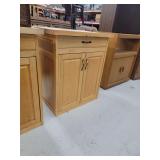 Cabinet with Drawer and Double Door Storage