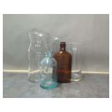 Glass Bottles and Vases