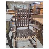 Rocking Chair with Painted Finish