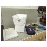 Fishing Tackle Assortment with Lures, Line, and Accessories