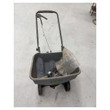 Sta-Green Broadcast Spreader with Chains and Blade