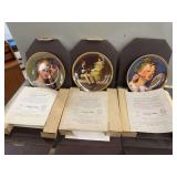 Decorative Plates: Norman Rockwell and Grimms Fairy Tales