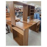 Computer Desk with Hutch