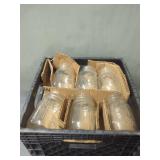 Ball and Kerr Jars with Dean Foods Crate