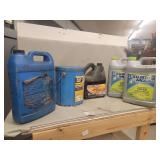 Automotive Fluids including Antifreeze, Hydraulic Hammer Paste, and Brake Fluid