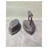 Sad Irons Two Piece Lot