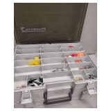 Flambeau Fishing Tackle Box with Assorted Tackle
