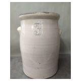 Three-Gallon Stoneware Crock with Handles