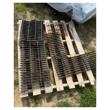 Assorted Steel Grates on Pallet